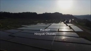 椹平の棚田・春2（朝日町）