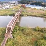 荒砥最上川鉄橋（白鷹町）