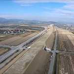 東北中央自動車道（東根市）