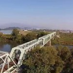 羽前長崎最上川鉄橋（中山町）