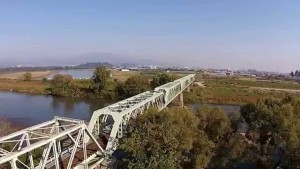 羽前長崎最上川鉄橋（中山町）