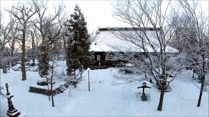 薬師公園・冬（山形市）