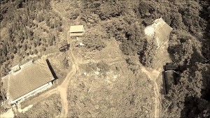 上山市泥部の廃村（上山市）