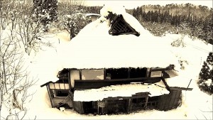 滝ノ沢の廃墟（朝日町）