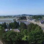 万世の屋敷・春（米沢市）