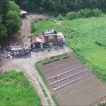 川西大舟三本松の廃屋（川西町）