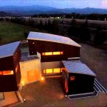 スマートハウスの夜（米沢市）