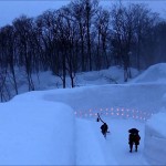 夕 雪旅籠（西川町）
