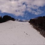 自然観スキー場 準備万端（朝日町）